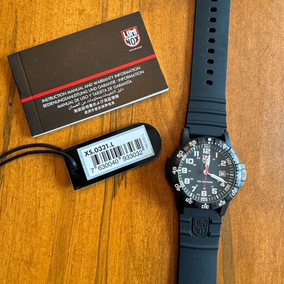 Luminox Leatherback SEA Turtle Giant XS.0321.L Mens Watch 44mm - Military Watch - Picture 3 of 5